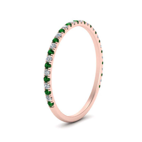 half-eternity-stackable-diamond-wedding-ring-with-emerald-in-FD67818BGEMGR-NL-RG