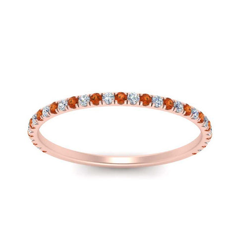 half-eternity-stackable-diamond-wedding-ring-with-orange-sapphire-in-FD67818BGSAOR-NL-RG