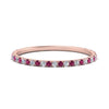 Load image into Gallery viewer, half-eternity-stackable-diamond-wedding-ring-with-pink-sapphire-in-FD67818BGSADRPI-NL-RG