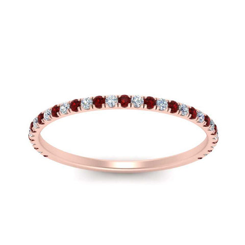 half-eternity-stackable-diamond-wedding-ring-with-ruby-in-FD67818BGRUDR-NL-RG