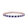 Load image into Gallery viewer, half-eternity-stackable-diamond-wedding-ring-with-sapphire-in-FD67818BGSABL-NL-RG