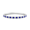 Load image into Gallery viewer, half-eternity-stackable-diamond-wedding-ring-with-sapphire-in-FD67818BGSABL-NL-WG
