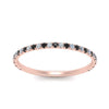 Load image into Gallery viewer, half-eternity-stackable-wedding-ring-with-black-diamond-in-FD67818BGBLACK-NL-RG
