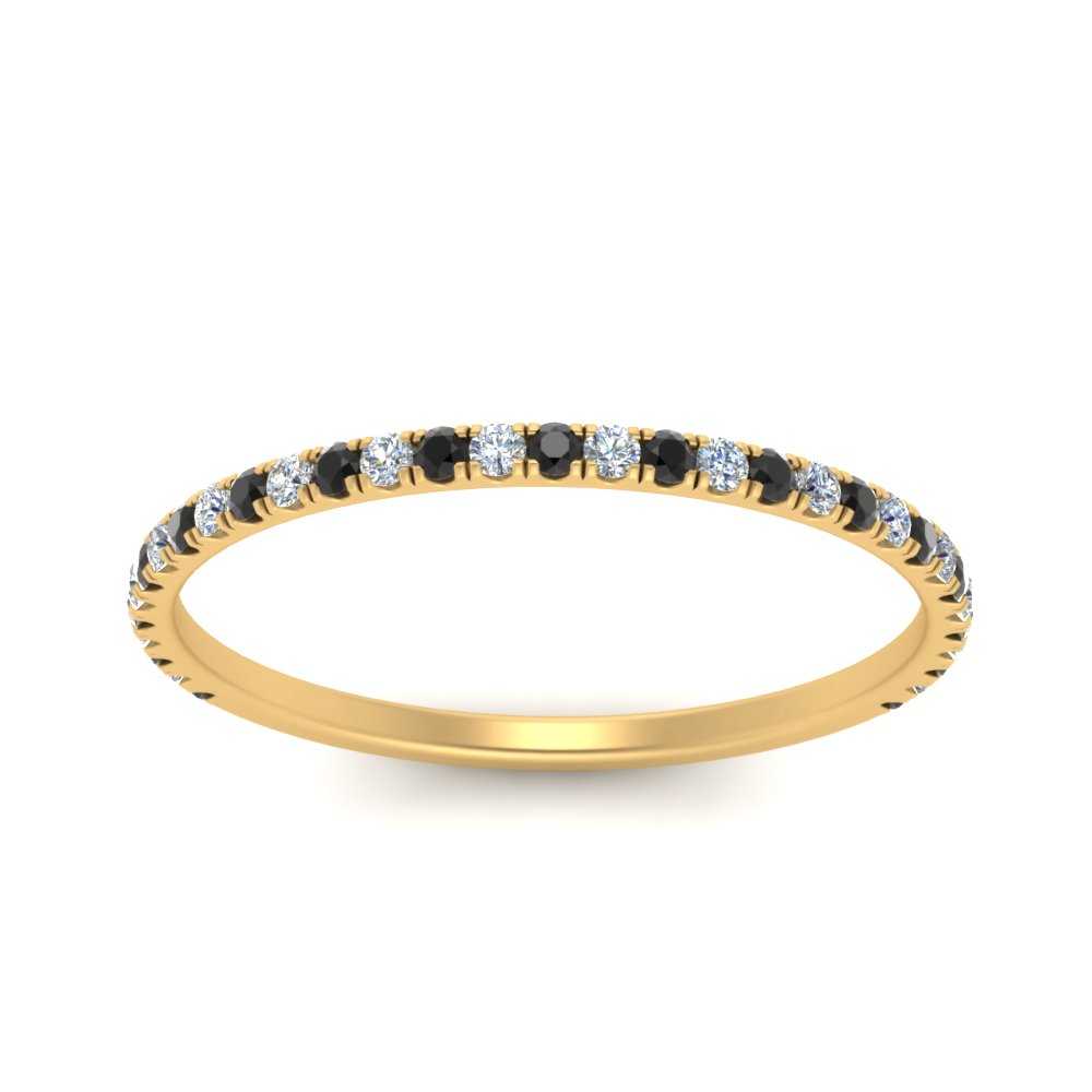 half-eternity-stackable-wedding-ring-with-black-diamond-in-FD67818BGBLACK-NL-YG