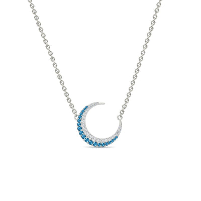 Moon Pendant Necklace