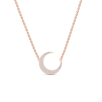 Moon Pendant Necklace