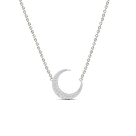 Moon Pendant Necklace