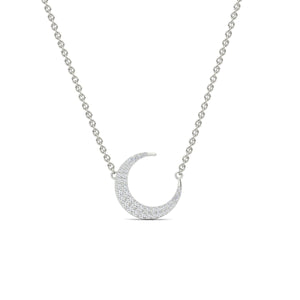 Moon Pendant Necklace