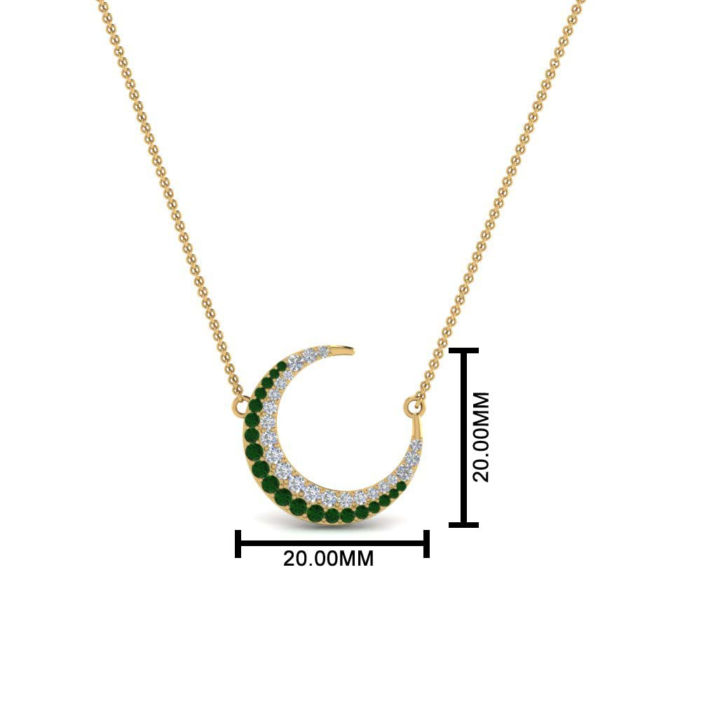 half-moon-necklace-diamond-pendant-with-emerald-in-FDPD9197GEMGRANGLE1-NL-YG