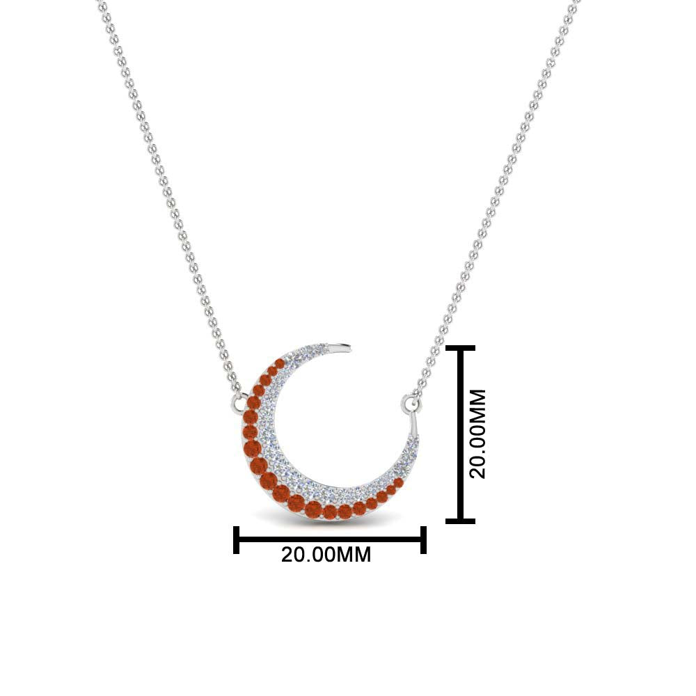 half-moon-necklace-diamond-pendant-with-orange-sapphire-in-FDPD9197GSAORANGLE1-NL-WG