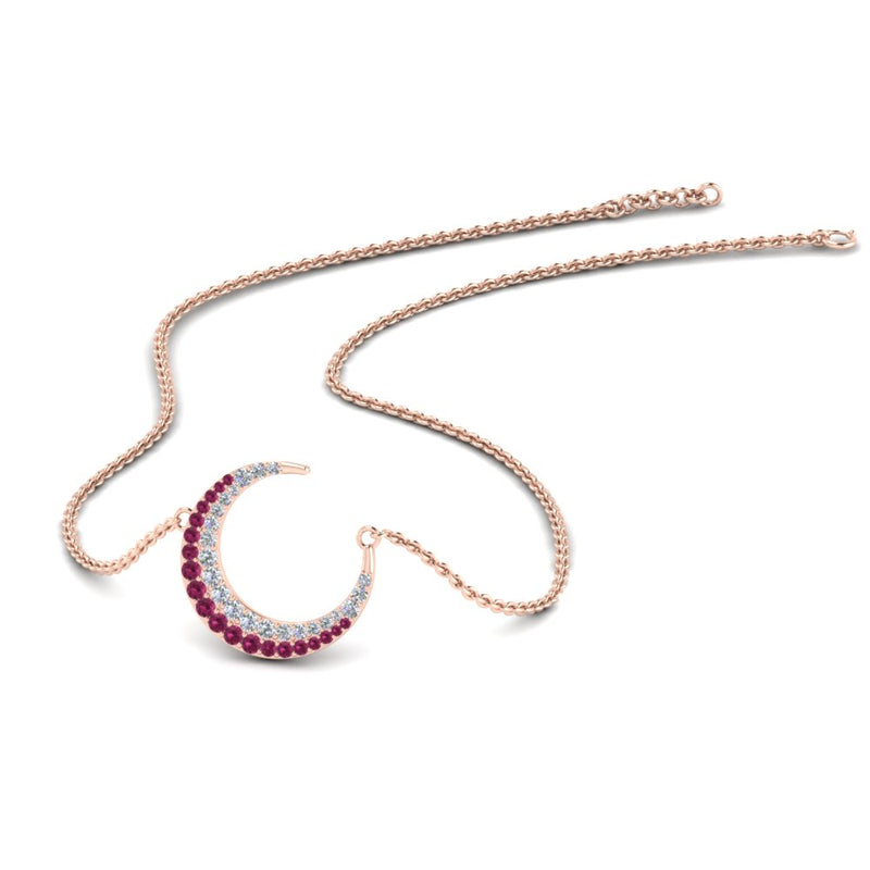 half-moon-necklace-diamond-pendant-with-pink-sapphire-in-FDPD9197GSADRPIANGLE1-NL-RG