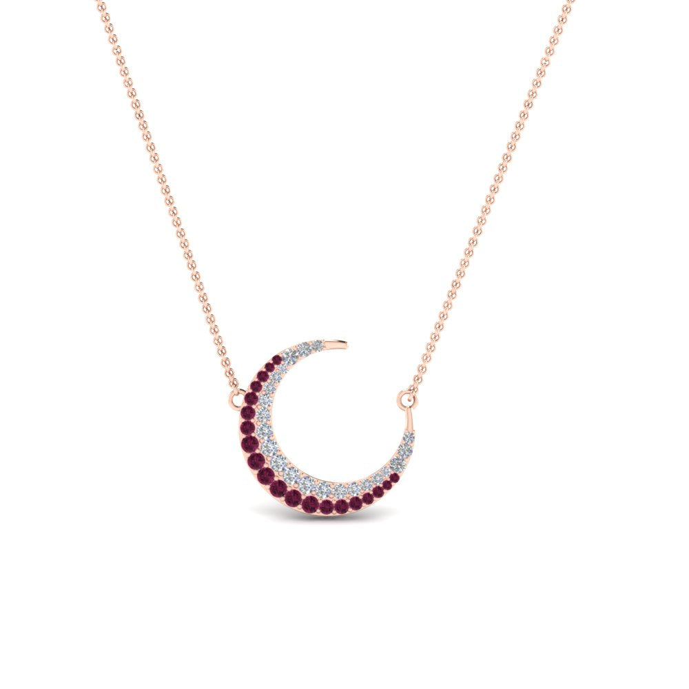 half-moon-necklace-diamond-pendant-with-pink-sapphire-in-FDPD9197GSADRPIANGLE1-NL-RG