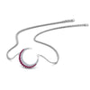 Load image into Gallery viewer, half-moon-necklace-diamond-pendant-with-pink-sapphire-in-FDPD9197GSADRPIANGLE1-NL-WG