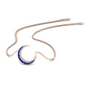 Thumbnail 18 - half-moon-necklace-diamond-pendant-with-sapphire-in-FDPD9197GSABLANGLE1-NL-RG