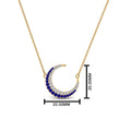 Thumbnail 70 - half-moon-necklace-diamond-pendant-with-sapphire-in-FDPD9197GSABLANGLE1-NL-YG