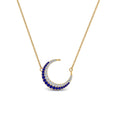 Thumbnail 69 - half-moon-necklace-diamond-pendant-with-sapphire-in-FDPD9197GSABLANGLE1-NL-YG