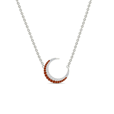 Moon Pendant Necklace