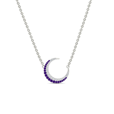 Moon Pendant Necklace