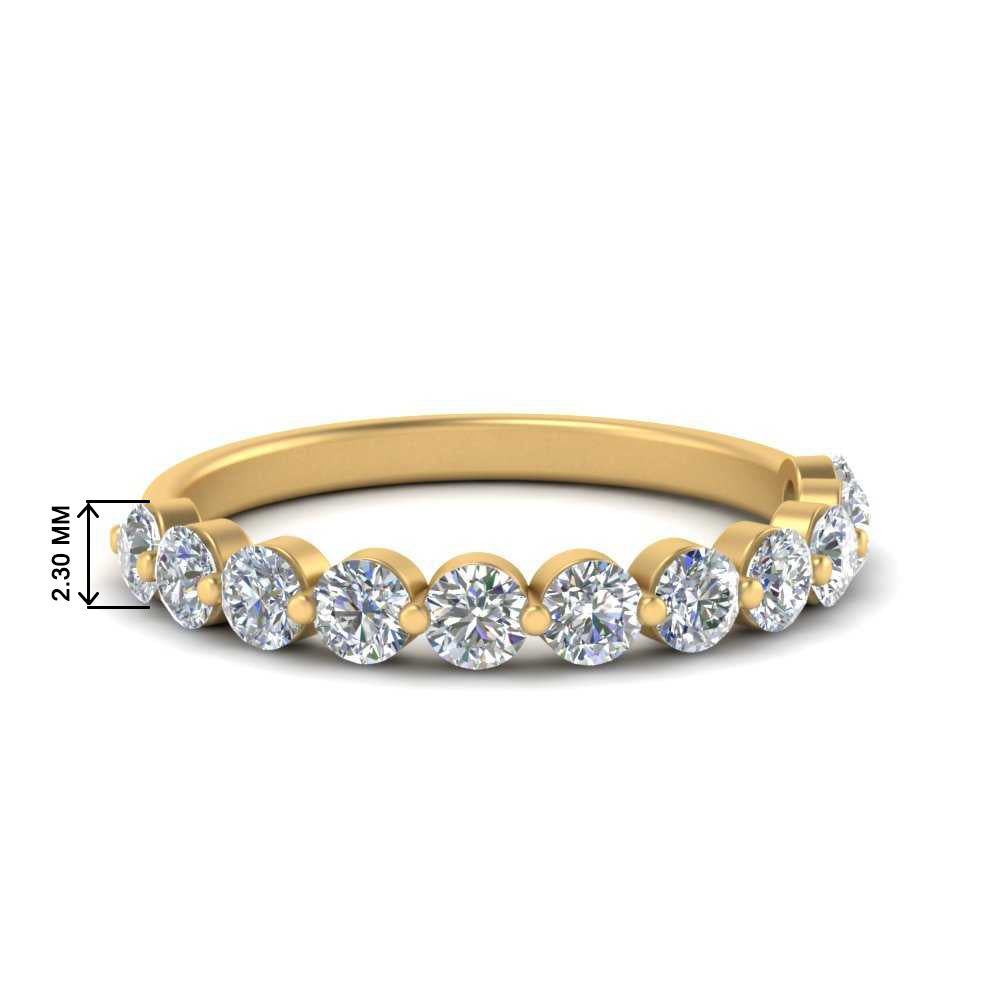 half-way-single-prong-diamond-wedding-band-ring-in-yellow-gold-FD9478B(0.75ct)-NL-YG