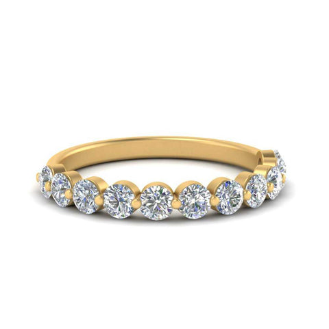 half-way-single-prong-diamond-wedding-band-ring-in-yellow-gold-FD9478B(0.75ct)-NL-YG