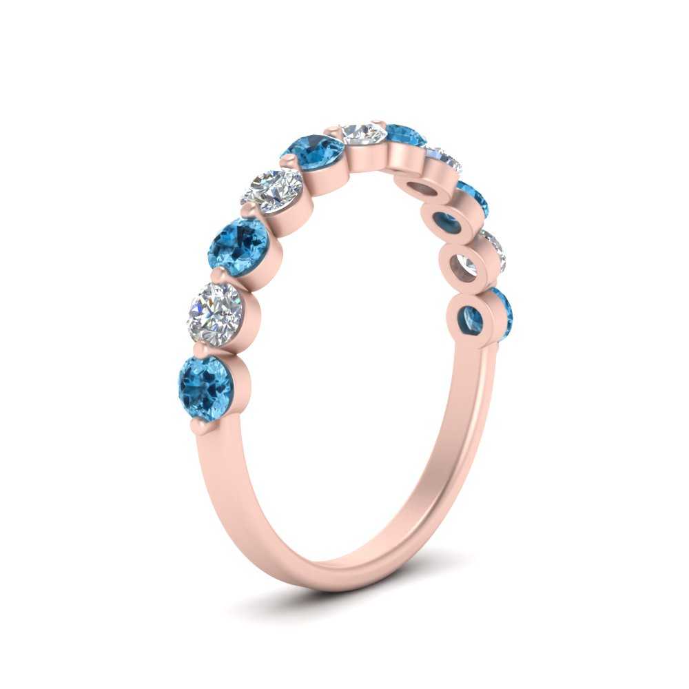 half-way-single-prong-diamond-wedding-band-ring-with-blue-topaz-in-rose-gold-FD9478B(0.75ct)GICBLTO-NL-RG