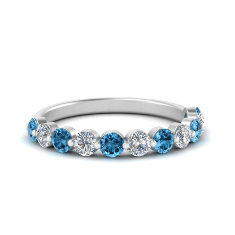 half-way-single-prong-diamond-wedding-band-ring-with-blue-topaz-in-white-gold-FD9478B(0.75ct)GICBLTO-NL-WG