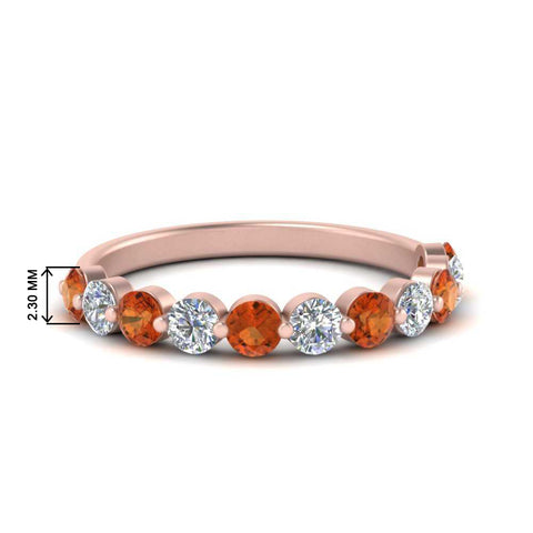 half-way-single-prong-diamond-wedding-band-ring-with-orange-sapphire-in-rose-gold-FD9478B(0.75ct)GSAOR-NL-RG