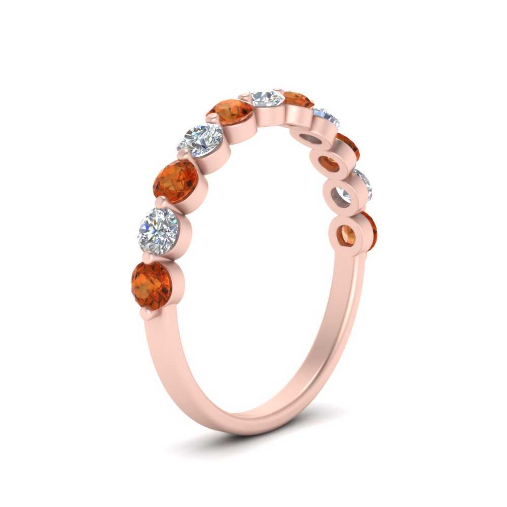 half-way-single-prong-diamond-wedding-band-ring-with-orange-sapphire-in-rose-gold-FD9478B(0.75ct)GSAOR-NL-RG