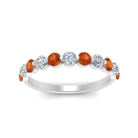 half-way-single-prong-diamond-wedding-band-ring-with-orange-sapphire-in-white-gold-FD9478B(0.75ct)GSAOR-NL-WG
