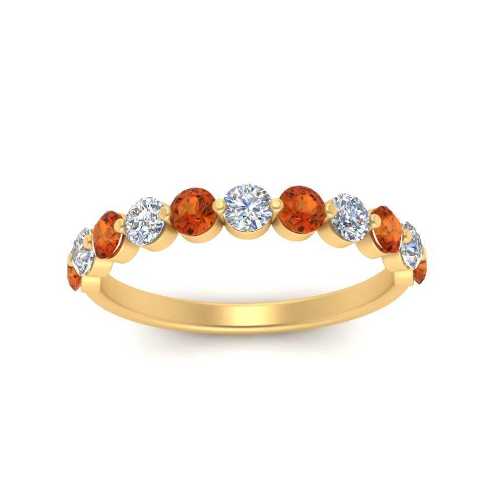 half-way-single-prong-diamond-wedding-band-ring-with-orange-sapphire-in-yellow-gold-FD9478B(0.75ct)GSAOR-NL-YG