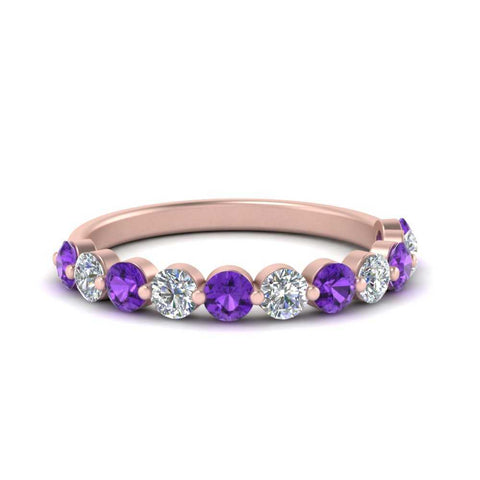 half-way-single-prong-diamond-wedding-band-ring-with-purple-topaz-in-rose-gold-FD9478B(0.75ct)GVITO-NL-RG