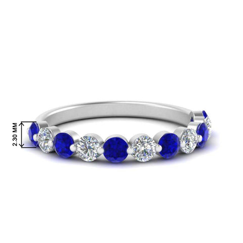 half-way-single-prong-diamond-wedding-band-ring-with-sapphire-in-white-gold-FD9478B(0.75ct)GSABL-NL-WG