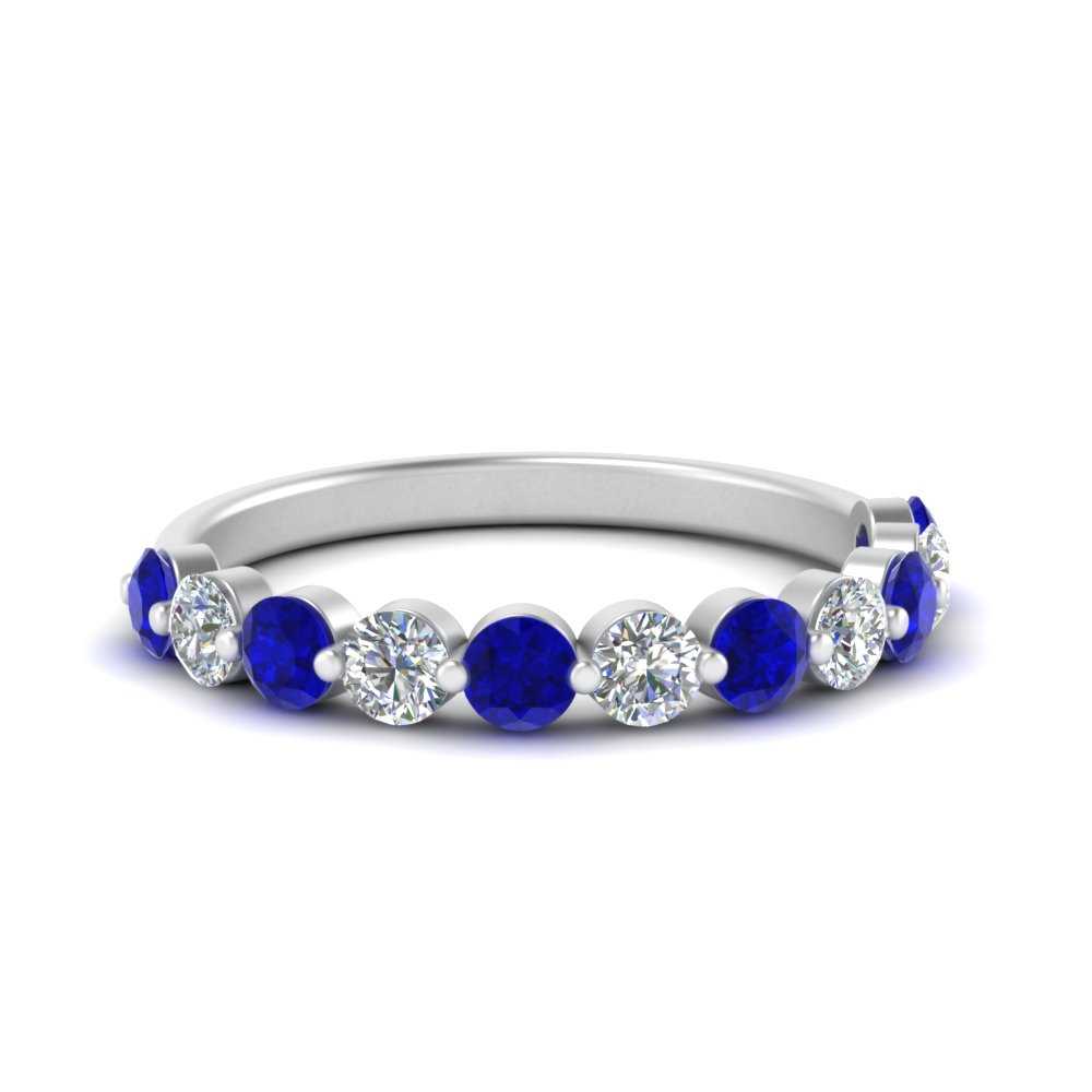 half-way-single-prong-diamond-wedding-band-ring-with-sapphire-in-white-gold-FD9478B(0.75ct)GSABL-NL-WG