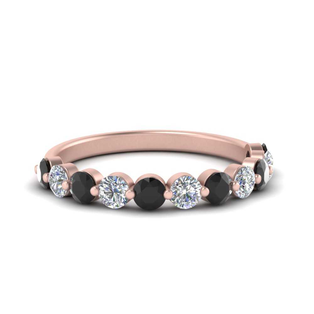 half-way-single-prong-wedding-band-ring-with-black-diamond-in-rose-gold-FD9478B(0.75ct)GBLACK-NL-RG