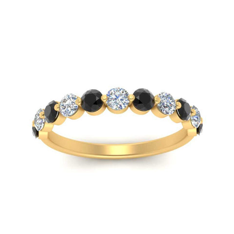half-way-single-prong-wedding-band-ring-with-black-diamond-in-yellow-gold-FD9478B(0.75ct)GBLACK-NL-YG