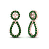 Load image into Gallery viewer, halo-and-pave-emerald-chandelier-earring-jackets-in-rose-gold-FDEAR85763GEMGRANGLE2-NL-RG-GS.jpg