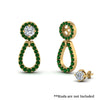 Load image into Gallery viewer, halo-and-pave-emerald-chandelier-earring-jackets-in-yellow-gold-FDEAR85763GEMGRANGLE2-NL-YG-GS.jpg