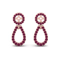 Thumbnail 29 - halo-and-pave-pink-sapphire-chandelier-earring-jackets-in-rose-gold-FDEAR85763GSADRPIANGLE2-NL-RG-GS.jpg