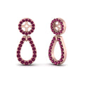 Thumbnail 27 - halo-and-pave-pink-sapphire-chandelier-earring-jackets-in-rose-gold-FDEAR85763GSADRPIANGLE2-NL-RG-GS.jpg