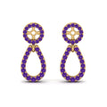 Thumbnail 89 - halo-and-pave-purple-topaz-chandelier-earring-jackets-in-yellow-gold-FDEAR85763GVITOANGLE2-NL-YG-GS.jpg
