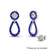 Load image into Gallery viewer, halo-and-pave-sapphire-chandelier-earring-jackets-in-white-gold-FDEAR85763GSABLANGLE2-NL-WG-GS.jpg