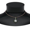 Load image into Gallery viewer, halo-baguette-with-round-diamond-pendant-with-emerald-in-FDPD242GEMGR-NL-RG