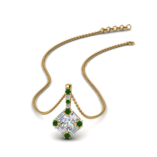 halo-baguette-with-round-diamond-pendant-with-emerald-in-FDPD242GEMGR-NL-YG