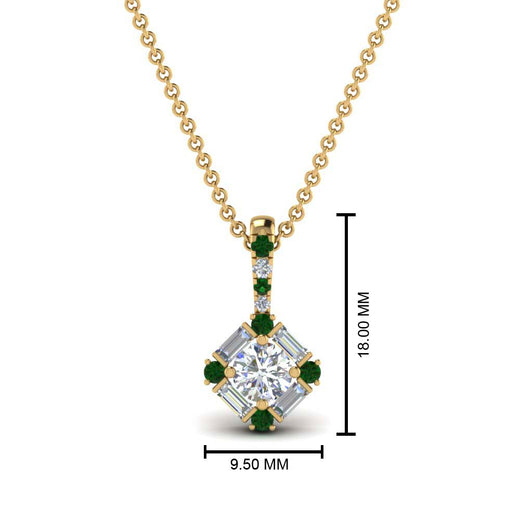 halo-baguette-with-round-diamond-pendant-with-emerald-in-FDPD242GEMGR-NL-YG