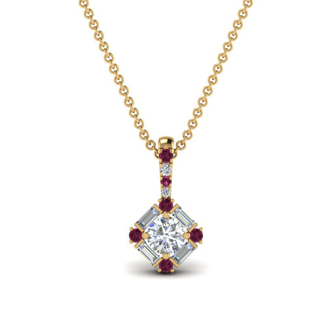 halo-baguette-with-round-diamond-pendant-with-pink-sapphire-in-FDPD242GSADRPI-NL-YG