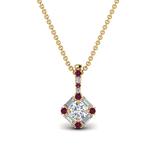 halo-baguette-with-round-diamond-pendant-with-pink-sapphire-in-FDPD242GSADRPI-NL-YG