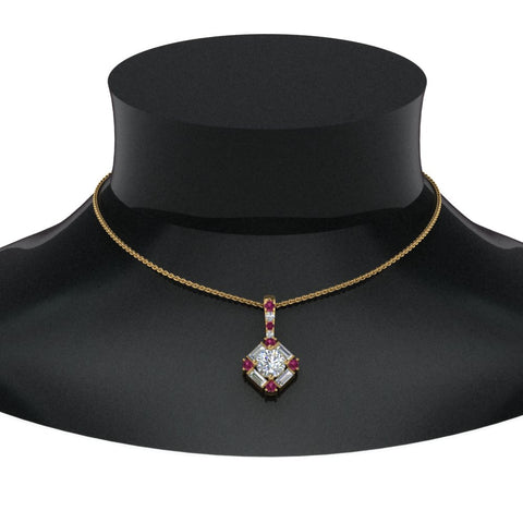 halo-baguette-with-round-diamond-pendant-with-pink-sapphire-in-FDPD242GSADRPI-NL-YG