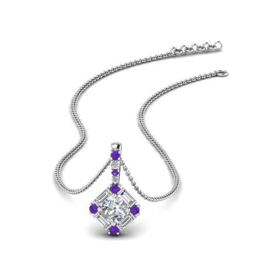 halo-baguette-with-round-diamond-pendant-with-purple-topaz-in-FDPD242GVITO-NL-WG