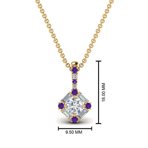 halo-baguette-with-round-diamond-pendant-with-purple-topaz-in-FDPD242GVITO-NL-YG