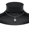 Load image into Gallery viewer, halo-baguette-with-round-pendant-with-black-diamond-in-FDPD242GBLACK-NL-WG